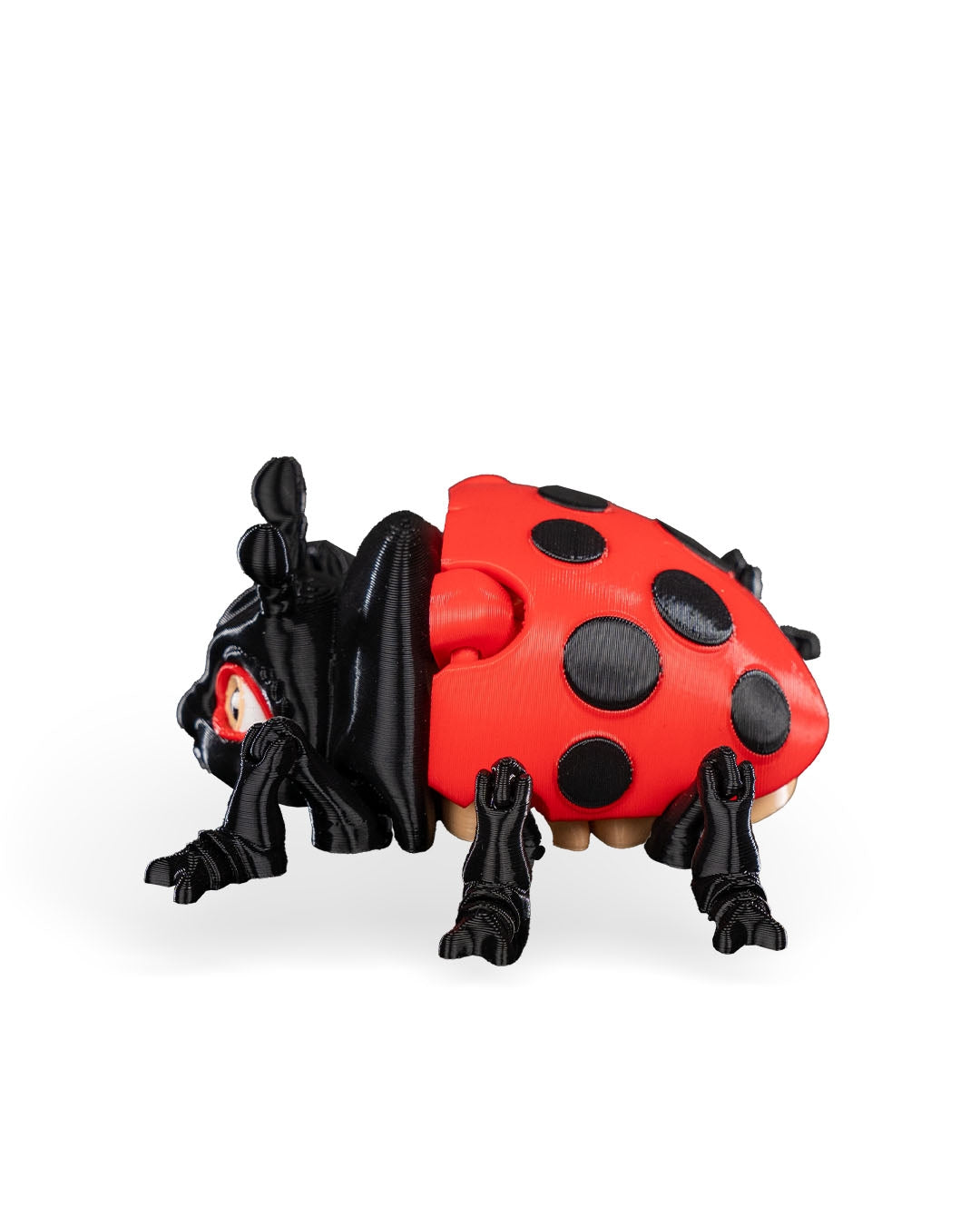 Lilly the Ladybug – 3D-Printed Articulated Toy Bug