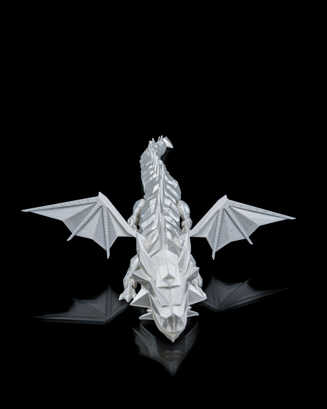 Seigneur des plis – Dragon articulé imprimé en 3D