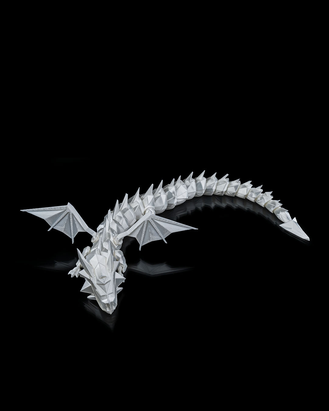 Seigneur des plis – Dragon articulé imprimé en 3D