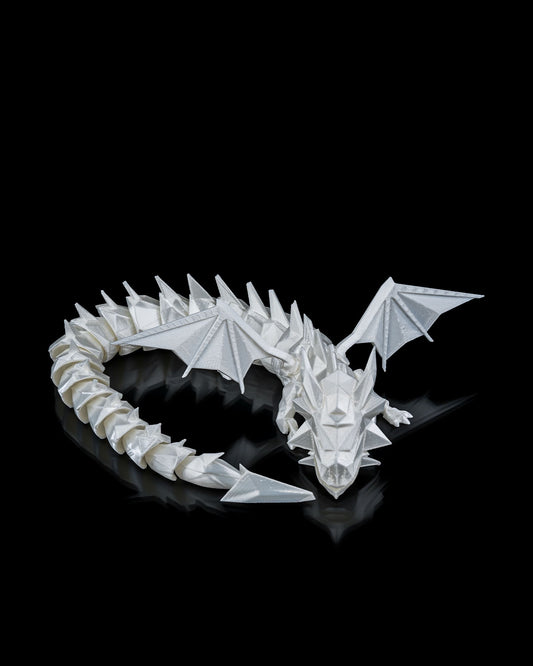 Seigneur des plis – Dragon articulé imprimé en 3D