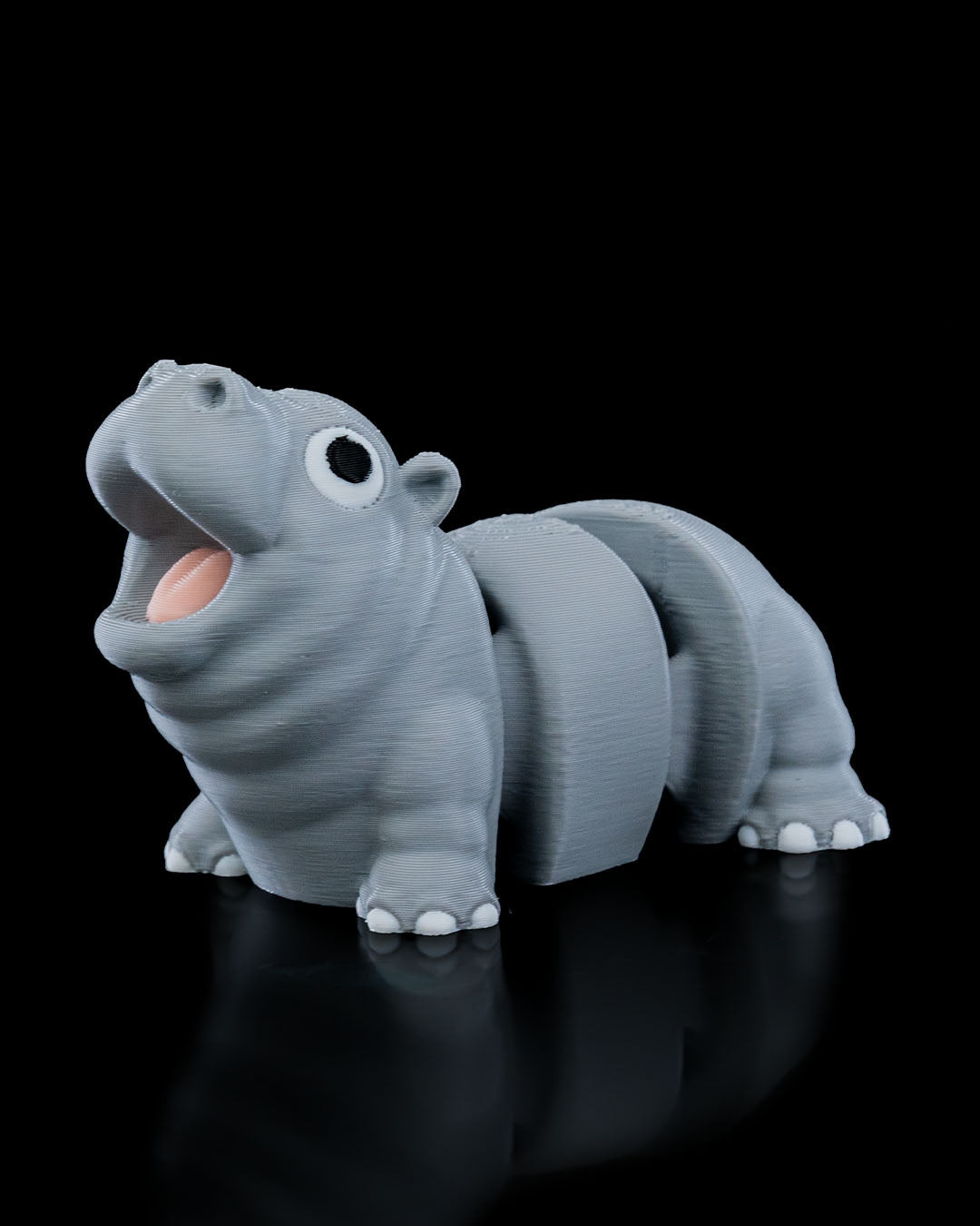 Jouet et porte-clés Merry Baby Hippo Pocket Pal