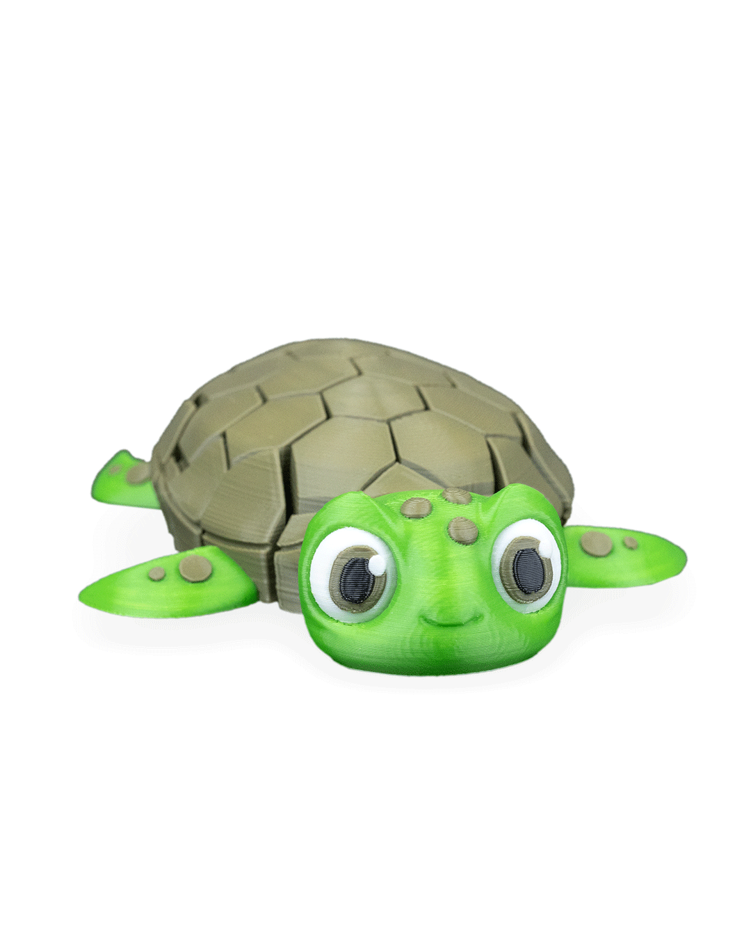 Myrtle the Turtle – Articulated Mesh Turtle Toy | Flexi Creature Fidget