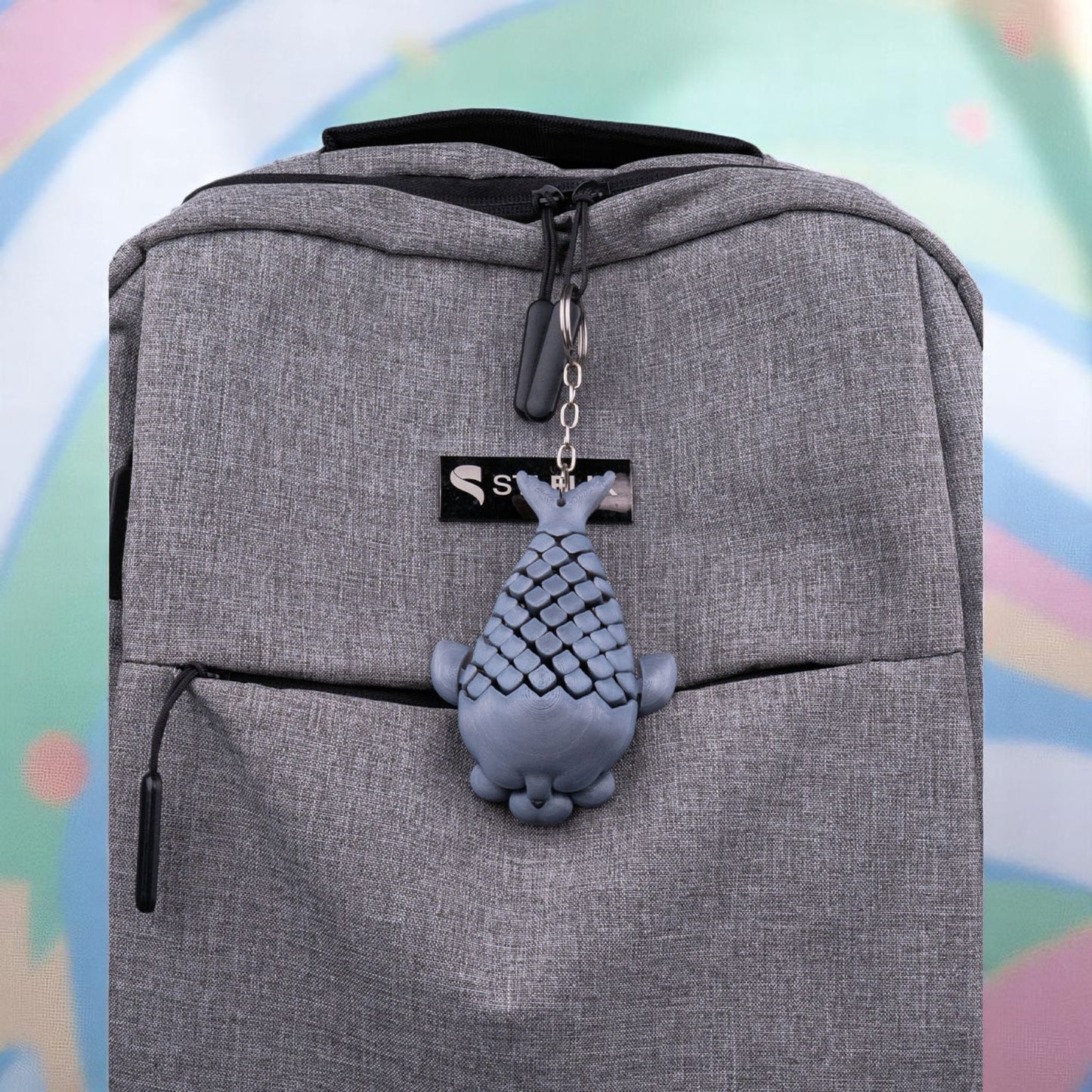 Phil the Seal – 3D Printed Articulated Ocean Fidget Toy | Sensory Desk Pet & Marine Animal Collectible