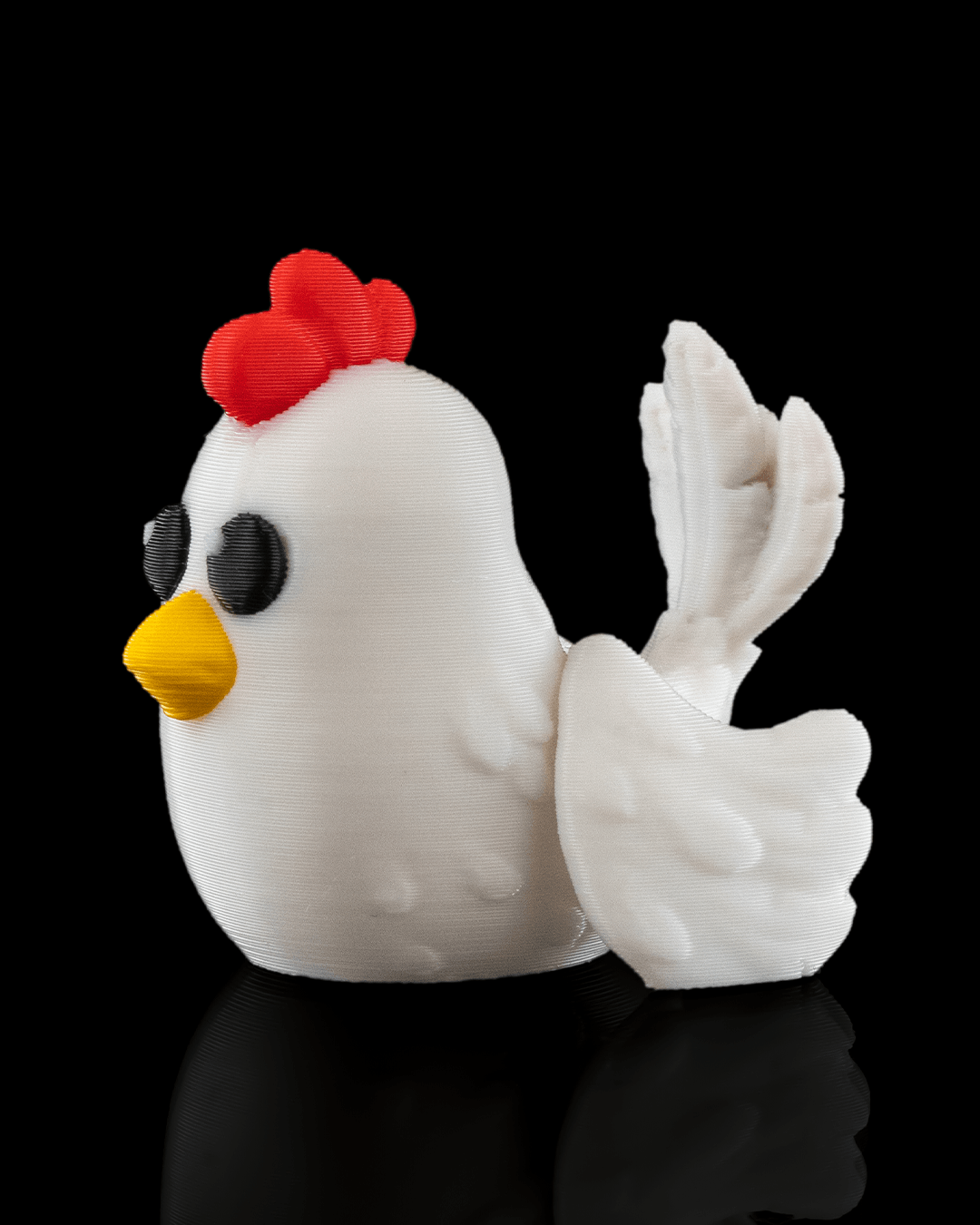 Polly, The Chicken Pocket Pal Toy & Keychain