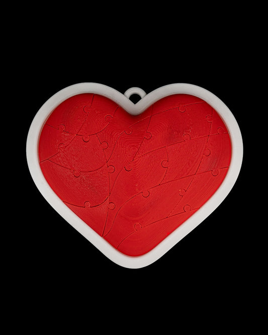 Magnetisches Puzzle „Puzzled Heart“