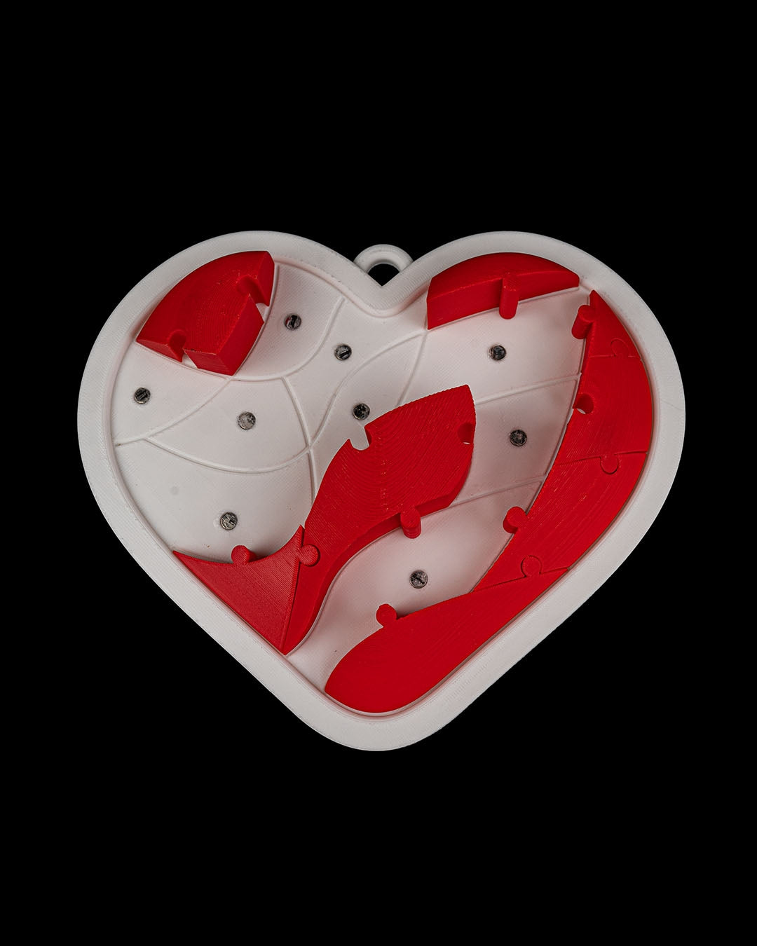 Puzzled Heart Magnetic Puzzle