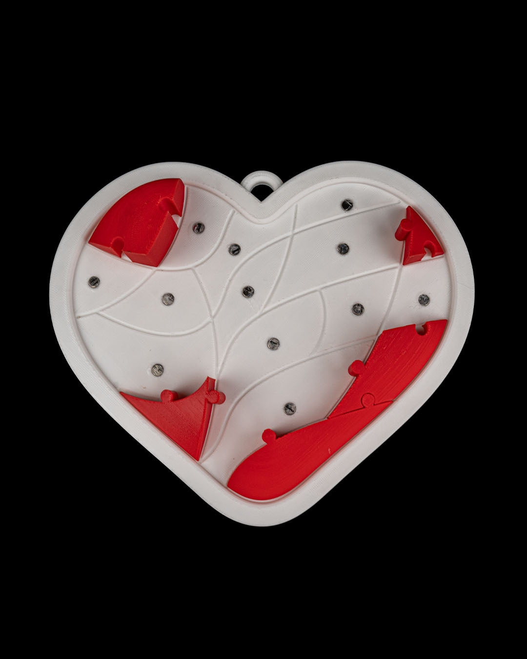 Magnetisches Puzzle „Puzzled Heart“