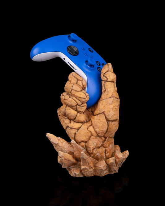 Rock Solid! – 3D Printed Stone-Inspired Gaming Controller & Remote Stand | Universal Desk Organizer for Xbox, PlayStation, and More