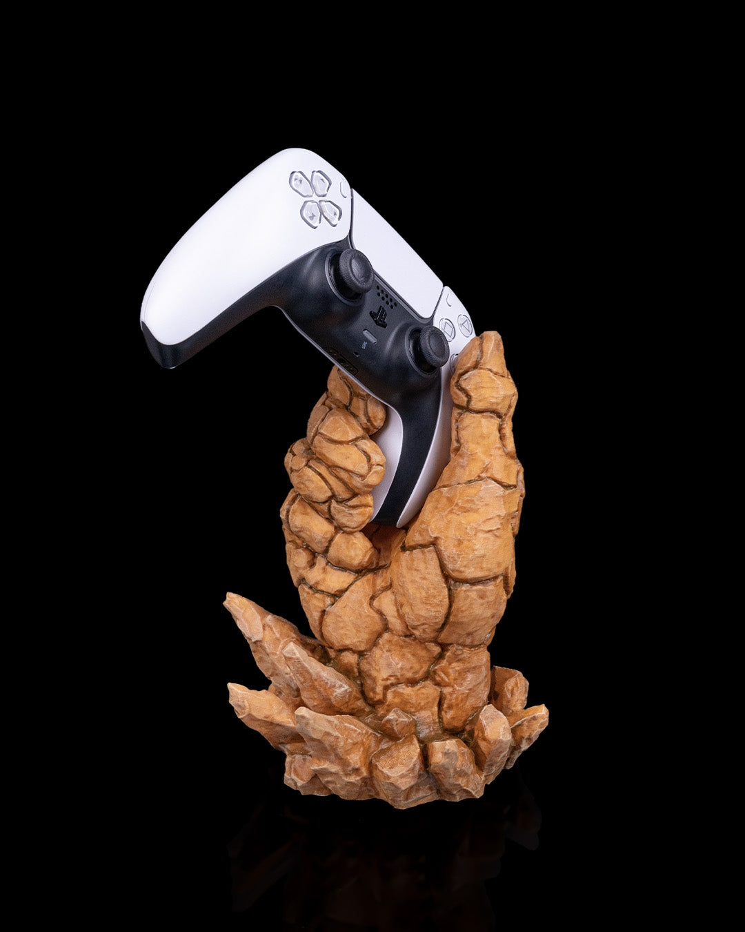 Rock Solid! – 3D Printed Stone-Inspired Gaming Controller & Remote Stand | Universal Desk Organizer for Xbox, PlayStation, and More