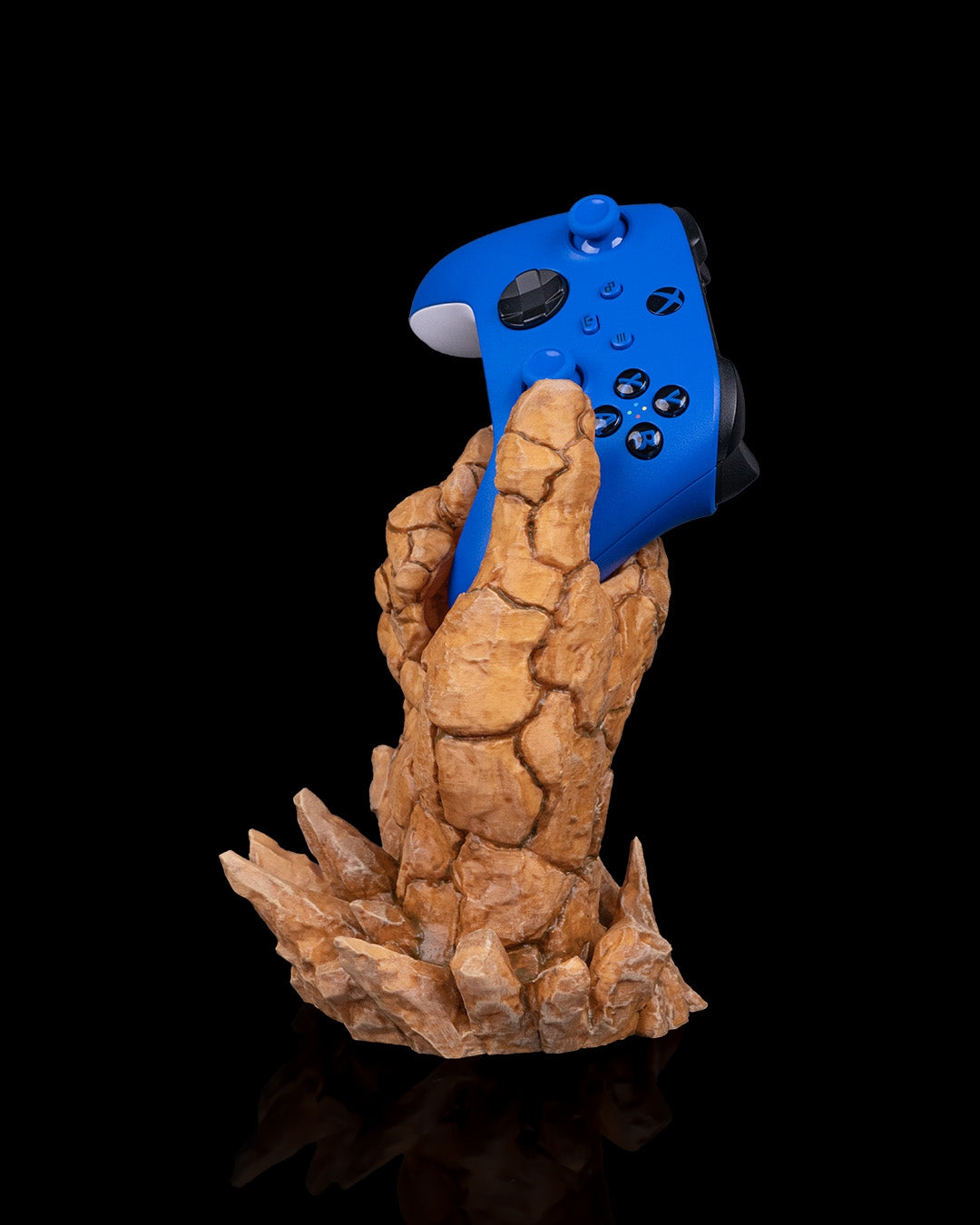 Rock Solid! – 3D Printed Stone-Inspired Gaming Controller & Remote Stand | Universal Desk Organizer for Xbox, PlayStation, and More