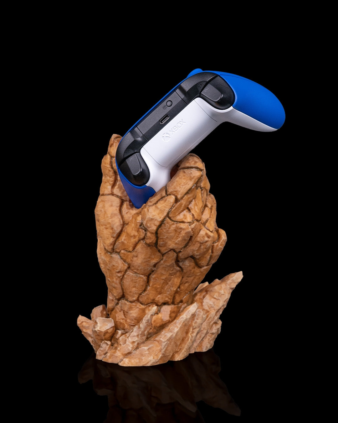 Rock Solid! – 3D Printed Stone-Inspired Gaming Controller & Remote Stand | Universal Desk Organizer for Xbox, PlayStation, and More