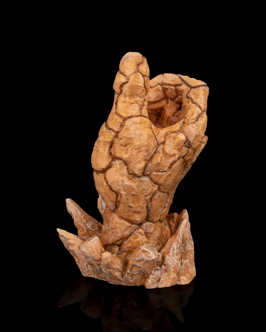 Rock Solid! – 3D Printed Stone-Inspired Gaming Controller & Remote Stand | Universal Desk Organizer for Xbox, PlayStation, and More