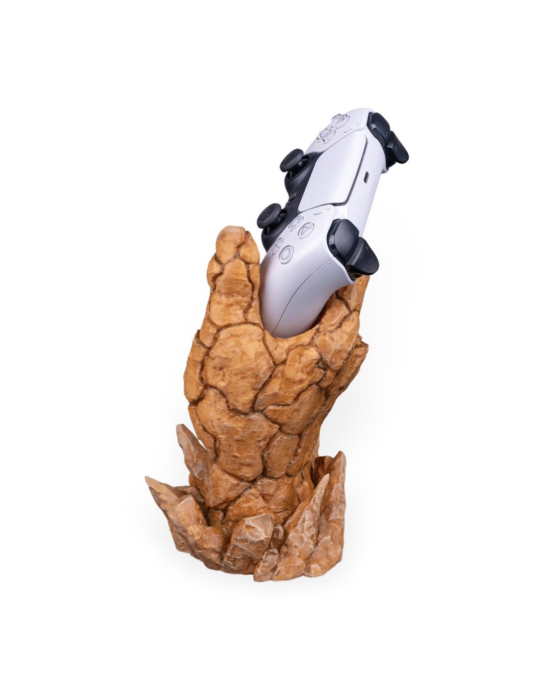 Rock Solid! – 3D Printed Stone-Inspired Gaming Controller & Remote Stand | Universal Desk Organizer for Xbox, PlayStation, and More