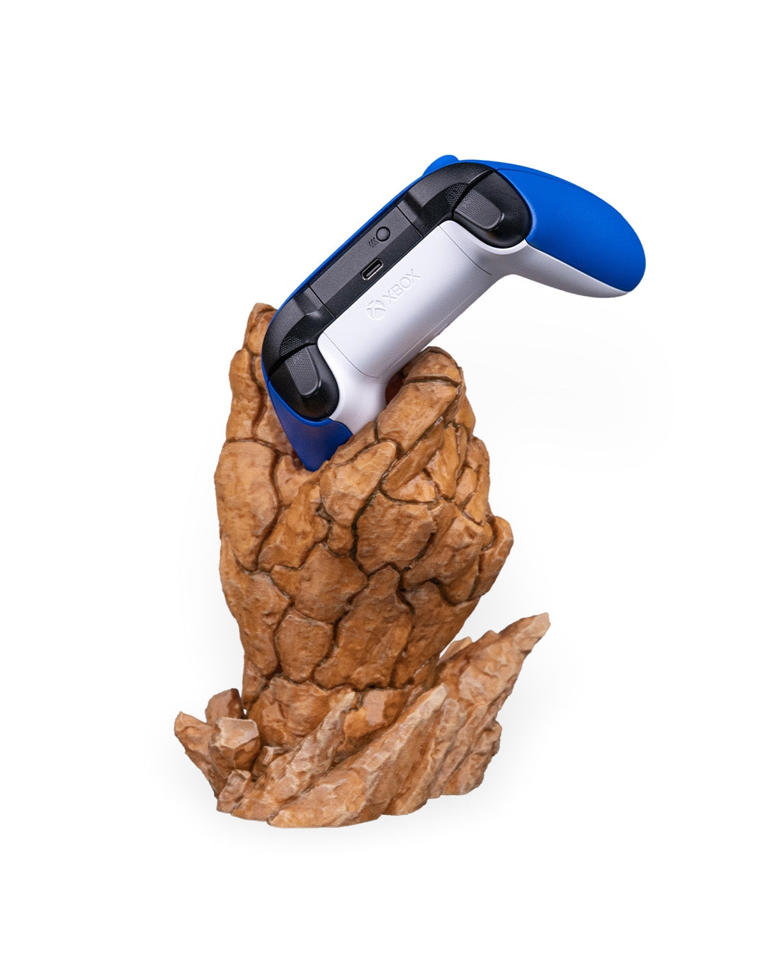 Rock Solid! – 3D Printed Stone-Inspired Gaming Controller & Remote Stand | Universal Desk Organizer for Xbox, PlayStation, and More