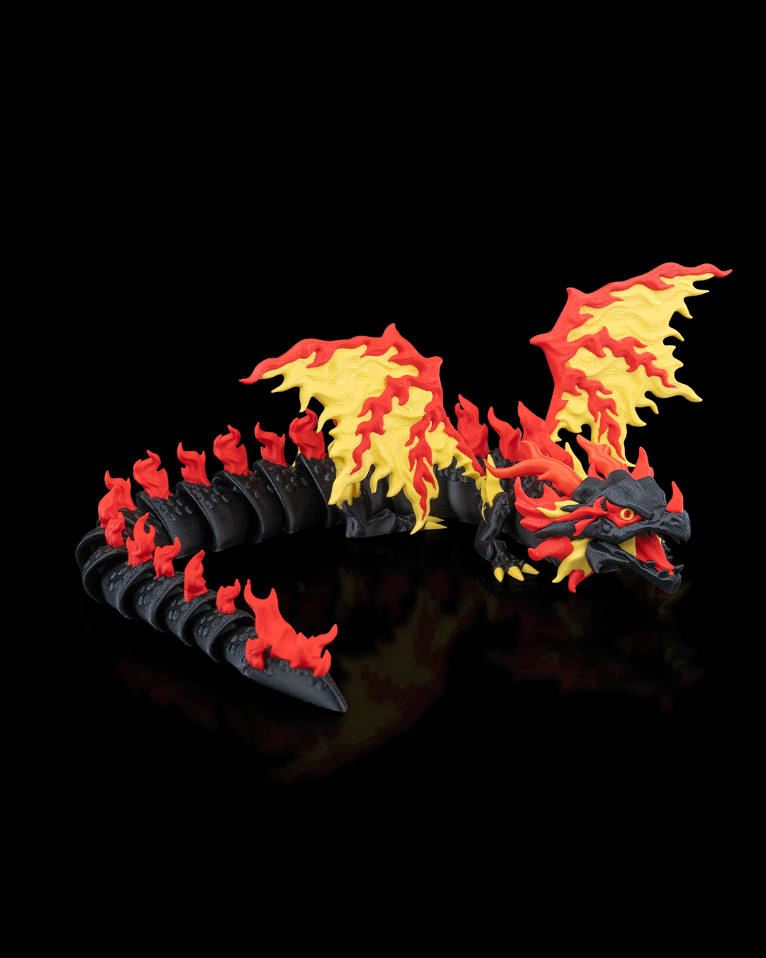 Scorchwing Tyrant – 3D-gedruckter beweglicher Drache