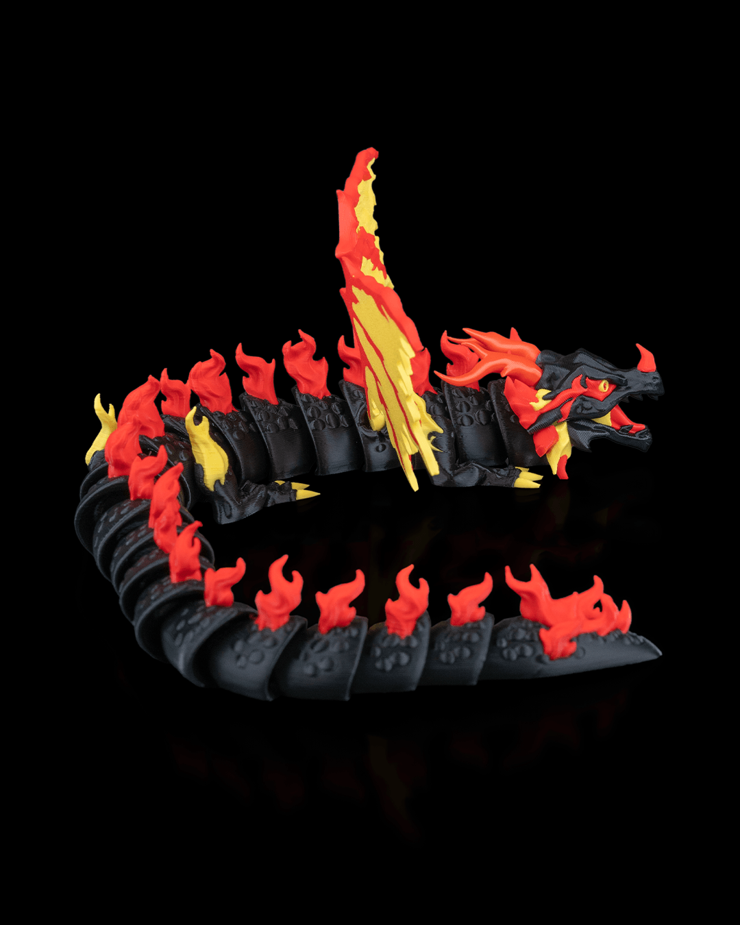 Scorchwing Tyrant – 3D-gedruckter beweglicher Drache