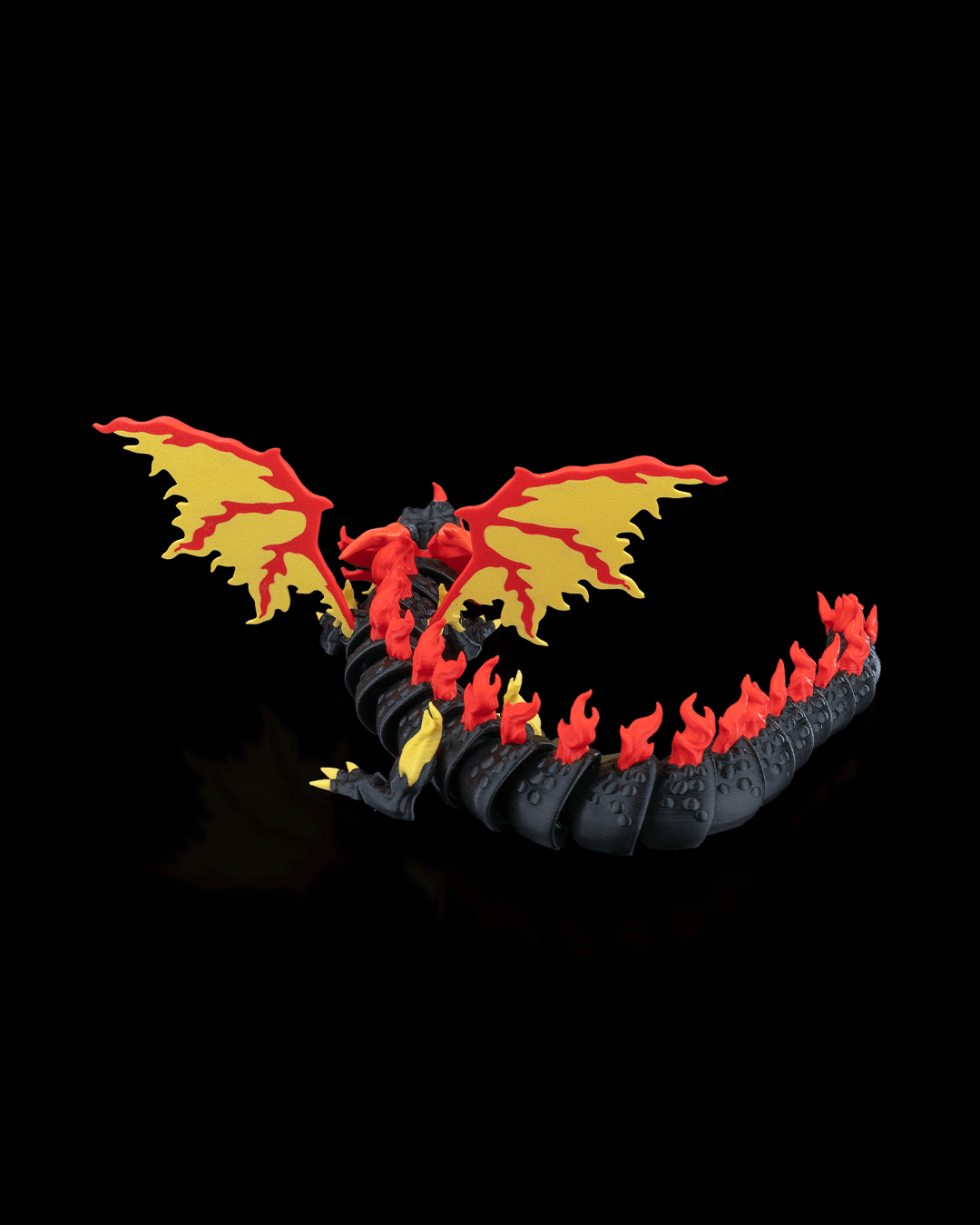 Scorchwing Tyrant – 3D-gedruckter beweglicher Drache