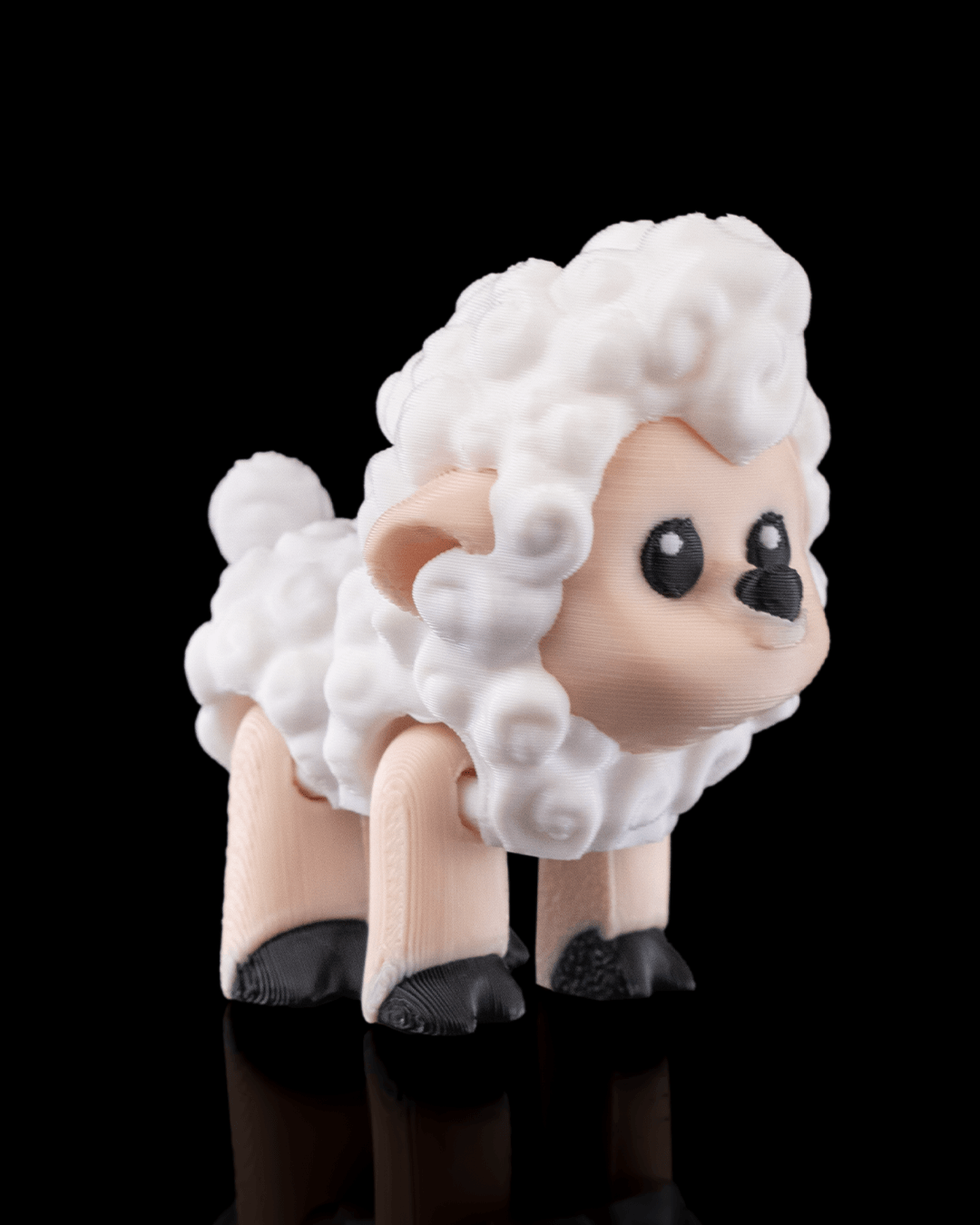 Sheep Pocket Pal Toy & Keychain