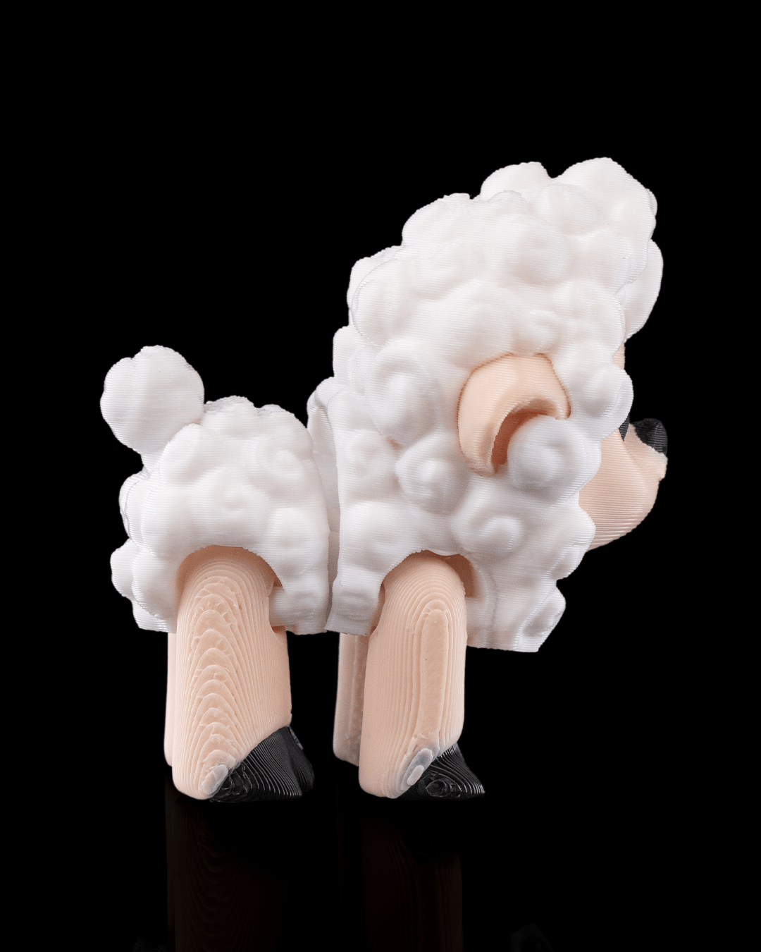 Sheep Pocket Pal Toy & Keychain