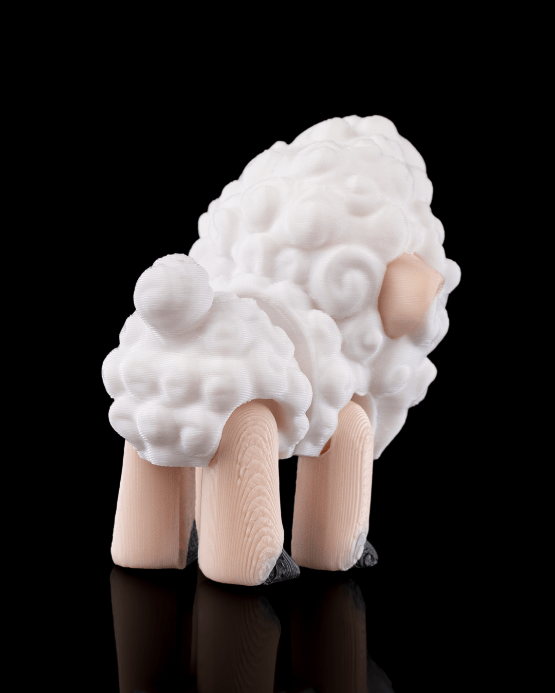 Sheep Pocket Pal Toy & Keychain