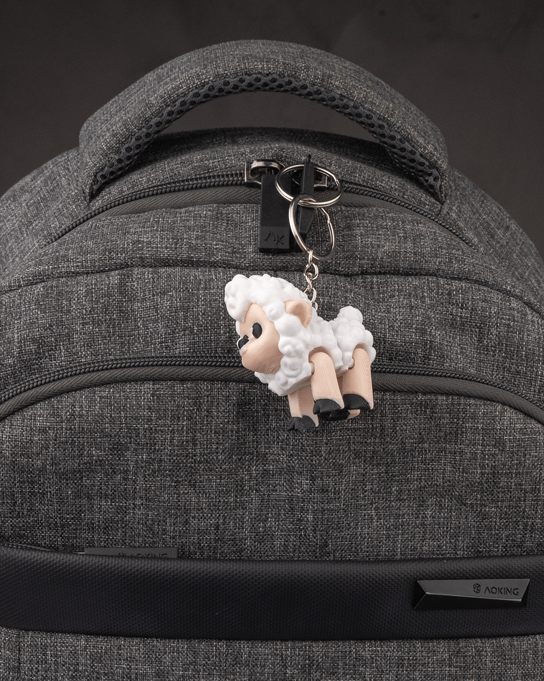 Sheep Pocket Pal Toy & Keychain