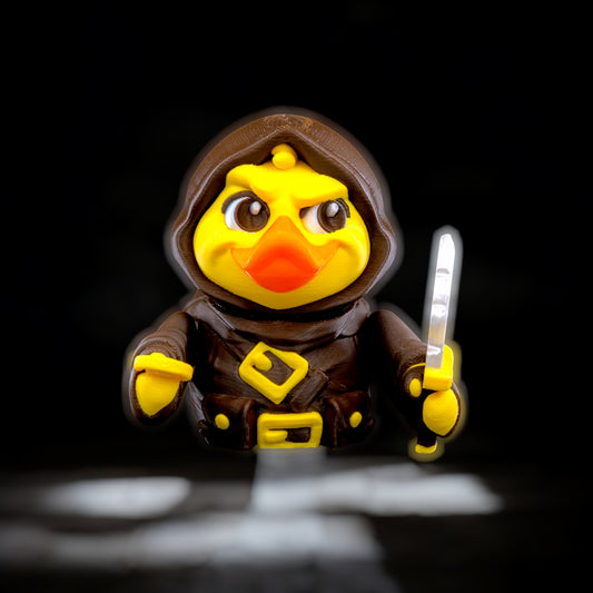 Silent Beak – 3D Printed Articulated Ninja Duck | Stealthy Collectible for Jeep Owners and Duck Lovers
