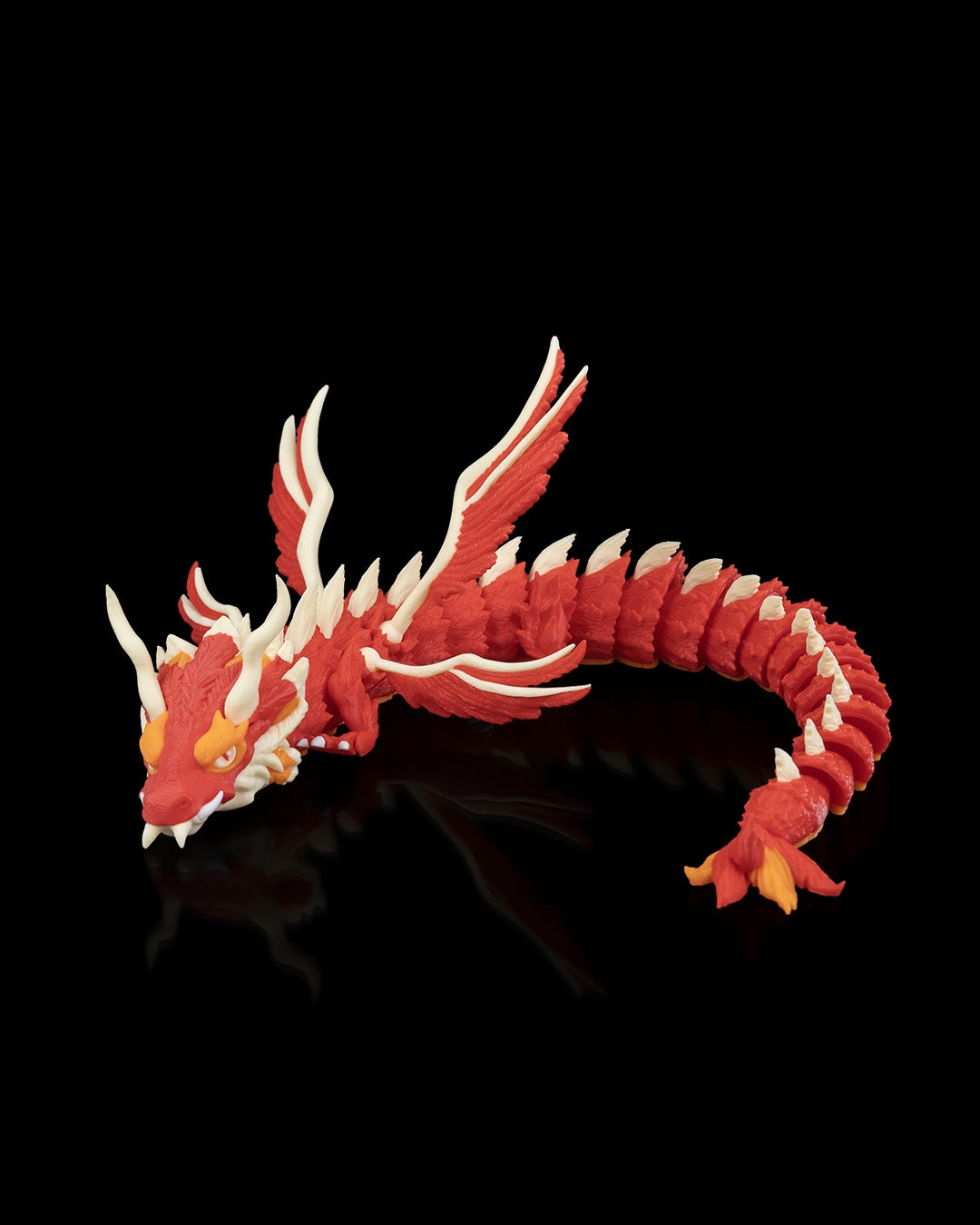 Skyborne Majesty – Dragon articulé imprimé en 3D