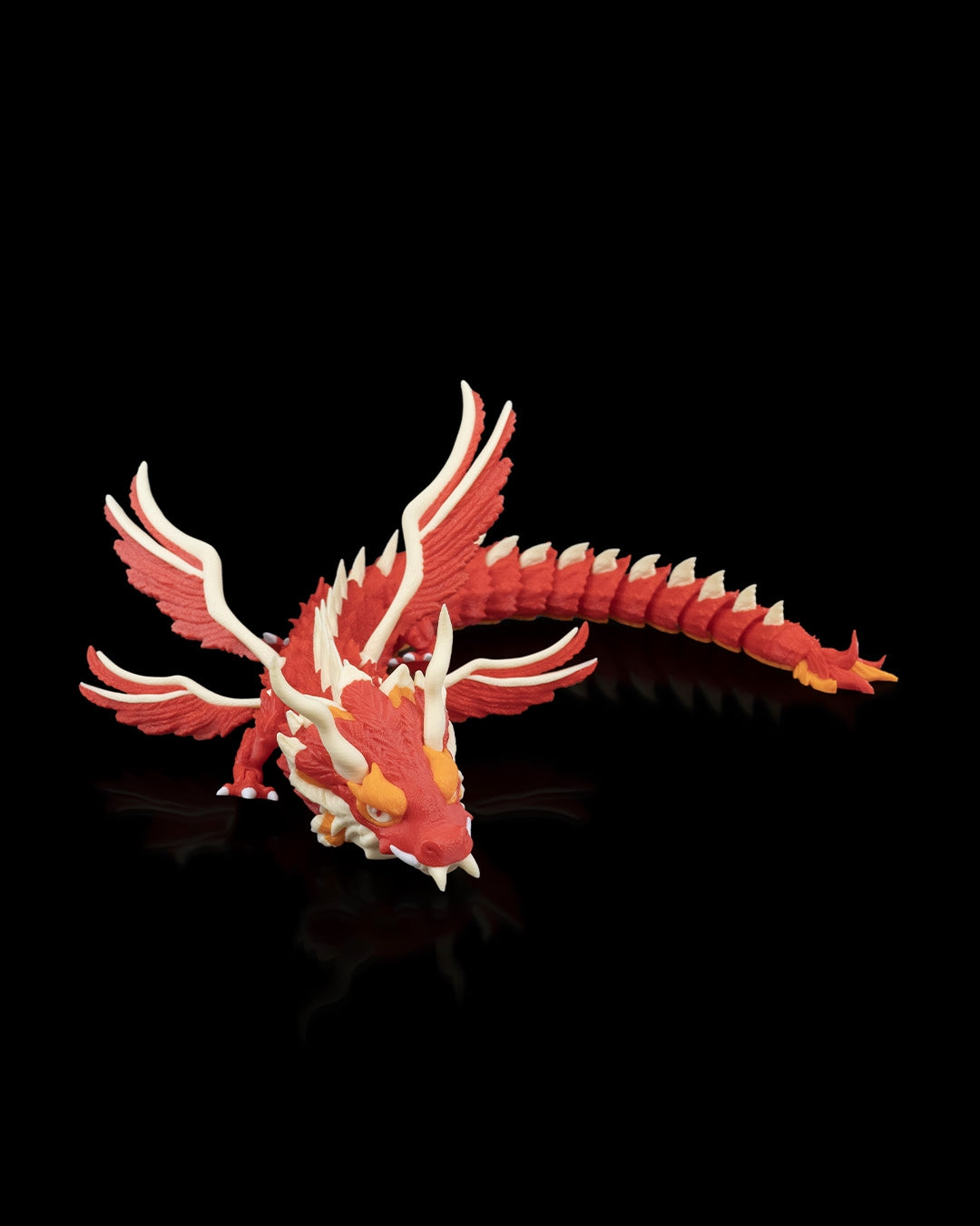 Skyborne Majesty – Dragon articulé imprimé en 3D