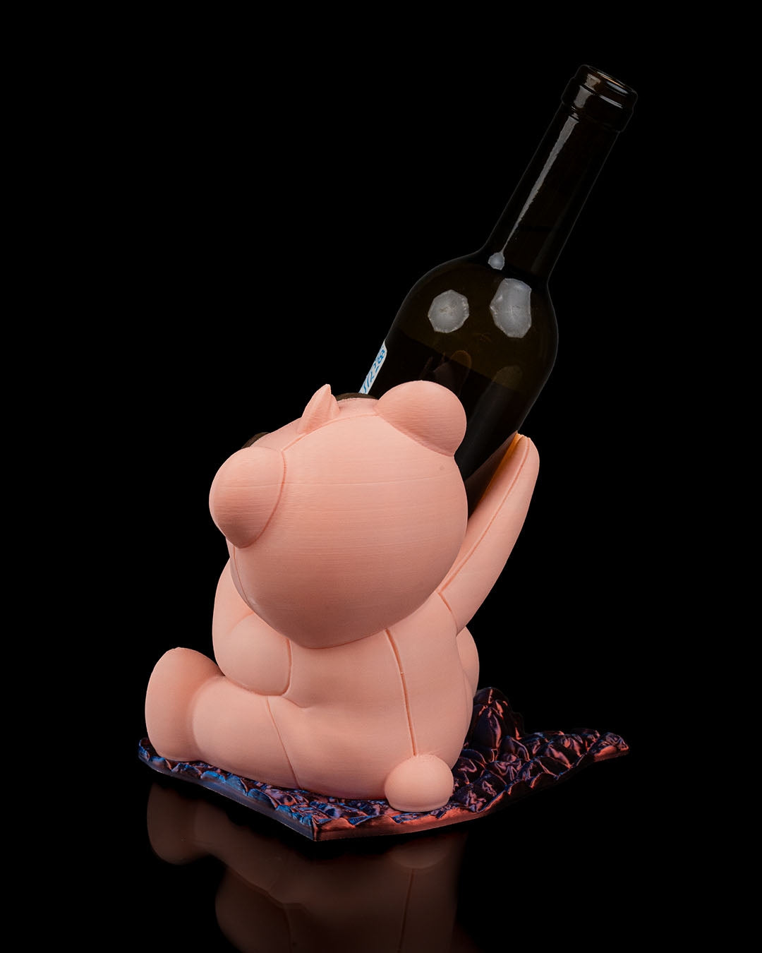 Teddy's Toast Wine Holder