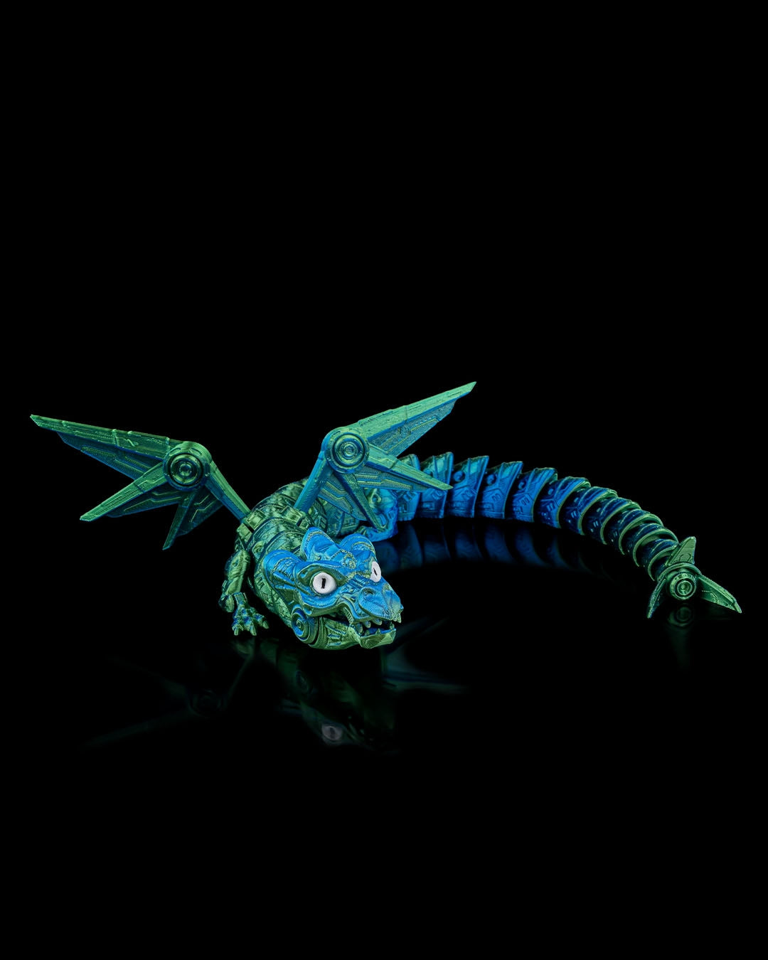 The Iron Sentinel – 3D Printed Articulated Dragon