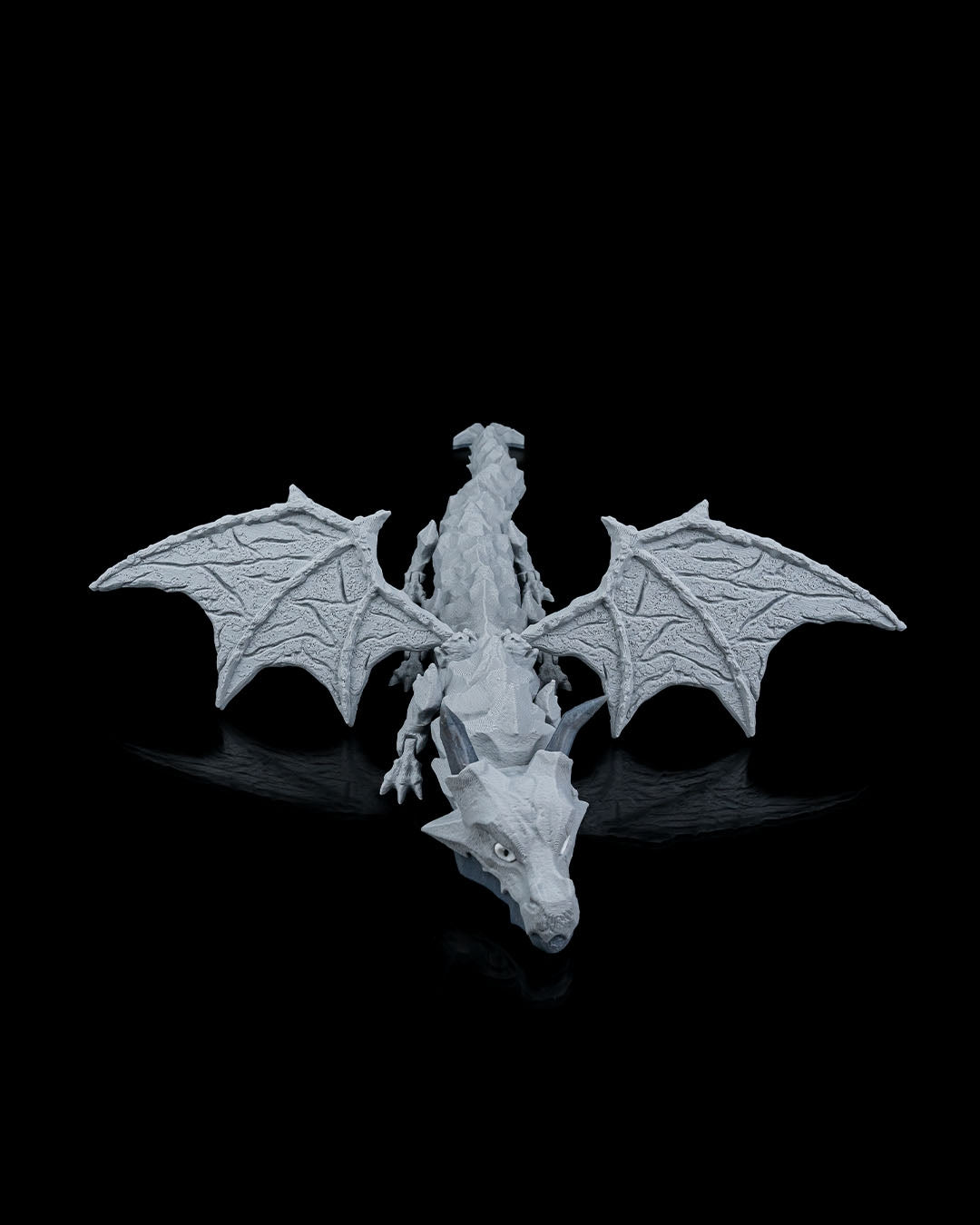 The Lithic Titan – 3D Printed Articulated Dragon