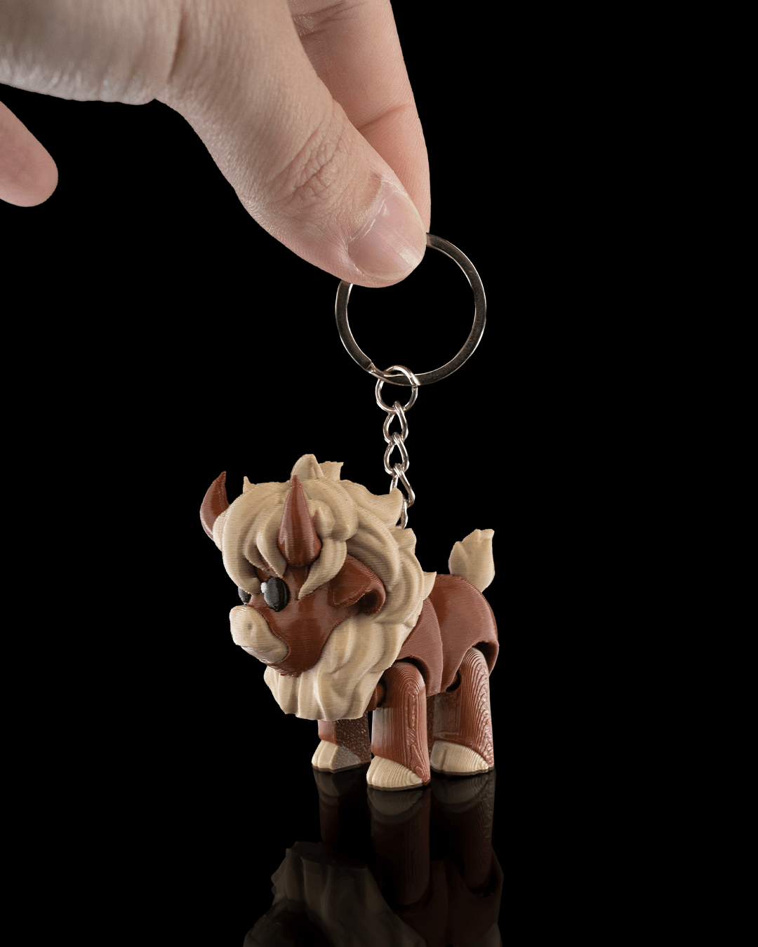 Tyson, The Bison Pocket Pal Toy & Keychain