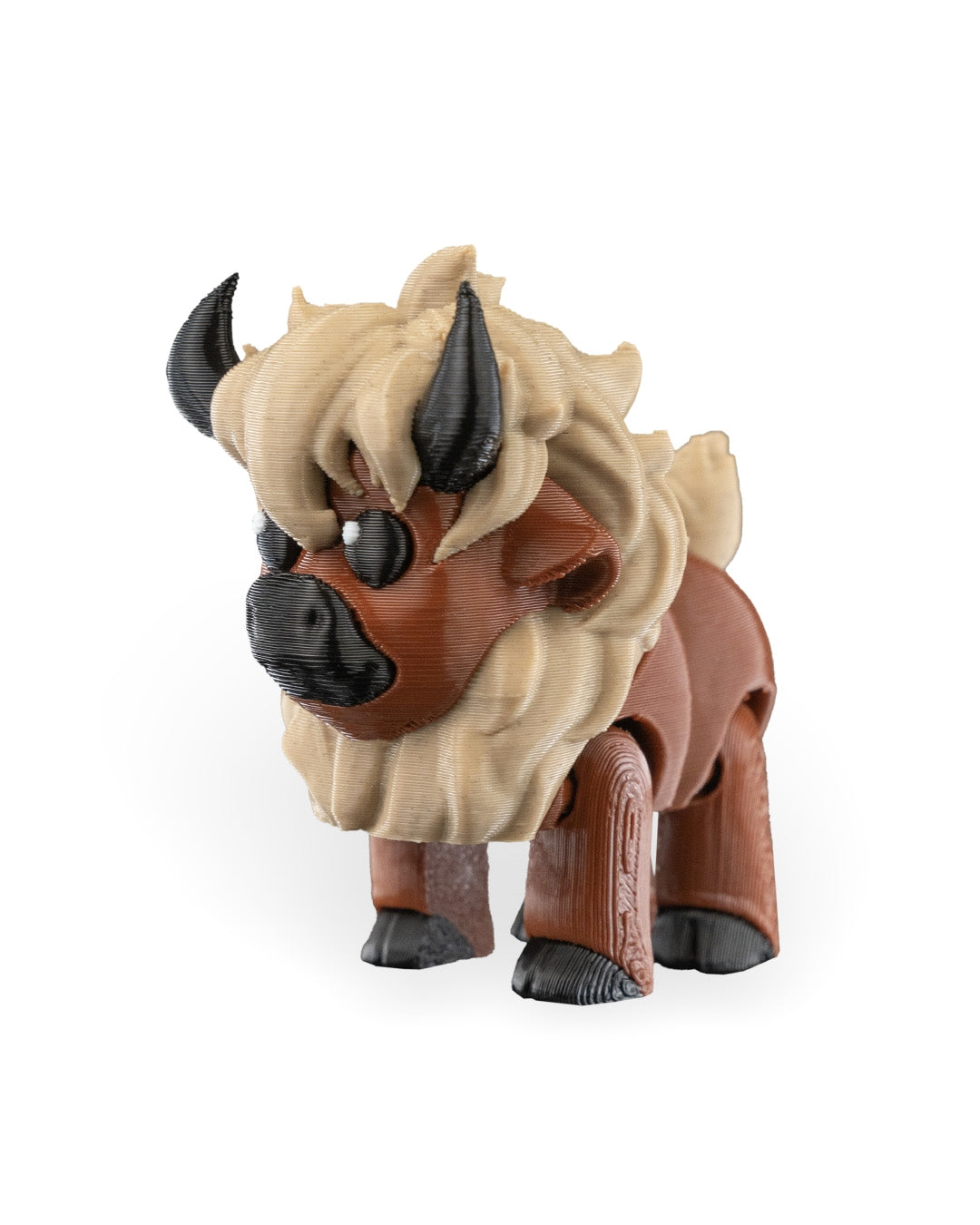 Tyson, The Bison Pocket Pal Toy & Keychain