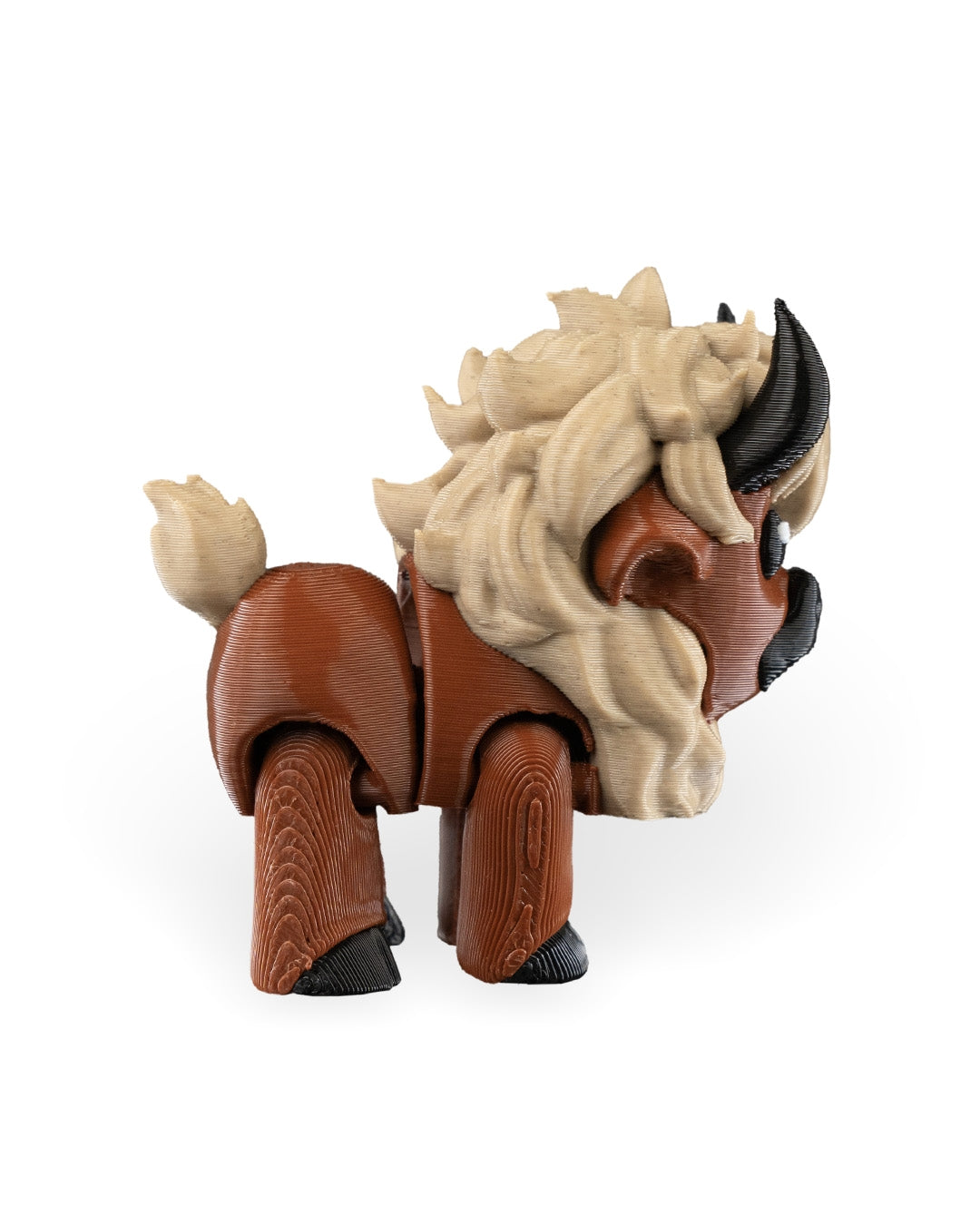 Tyson, The Bison Pocket Pal Toy & Keychain