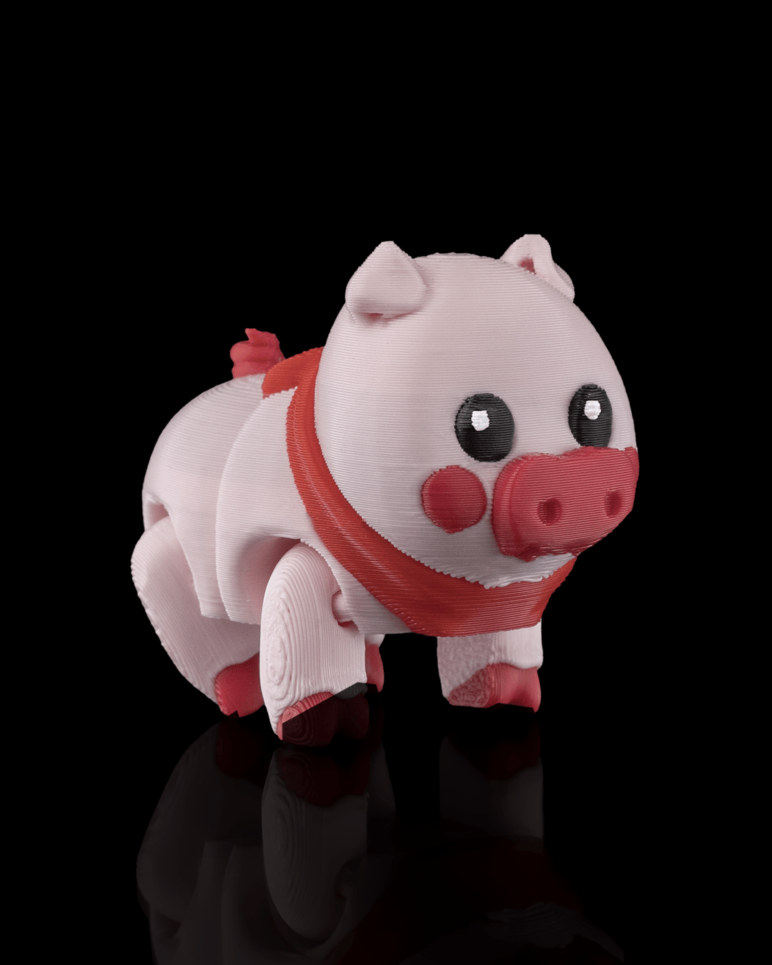 Willow The Pig Pocket Pal Toy & Keychain