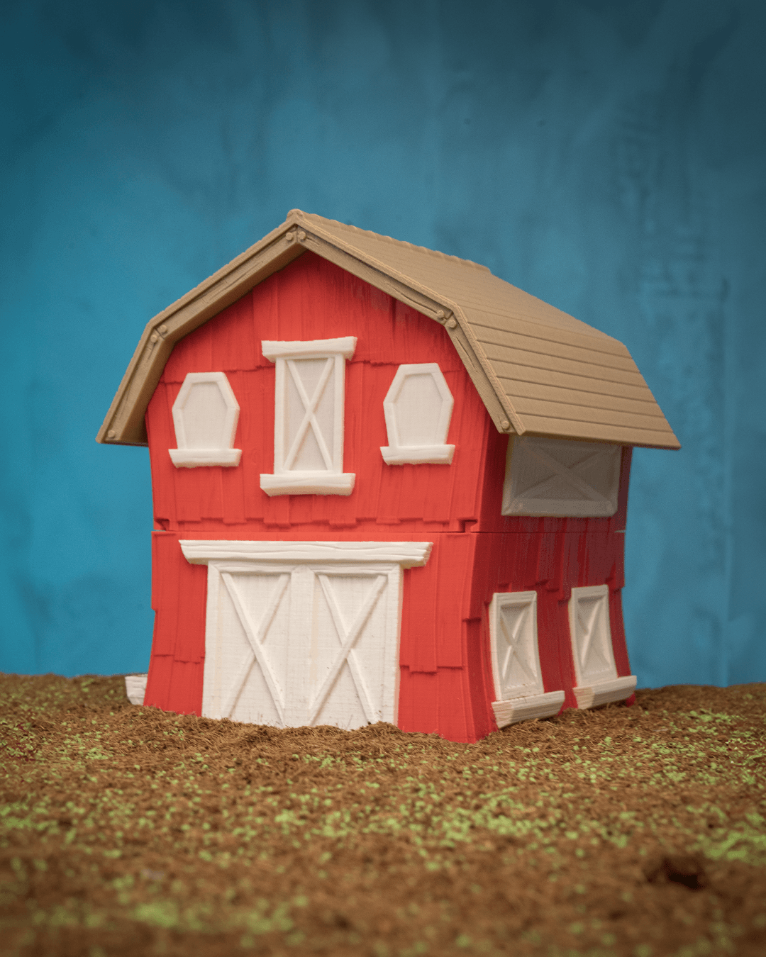 Barn & Farm Set - 3D Printed Toys/Playsets