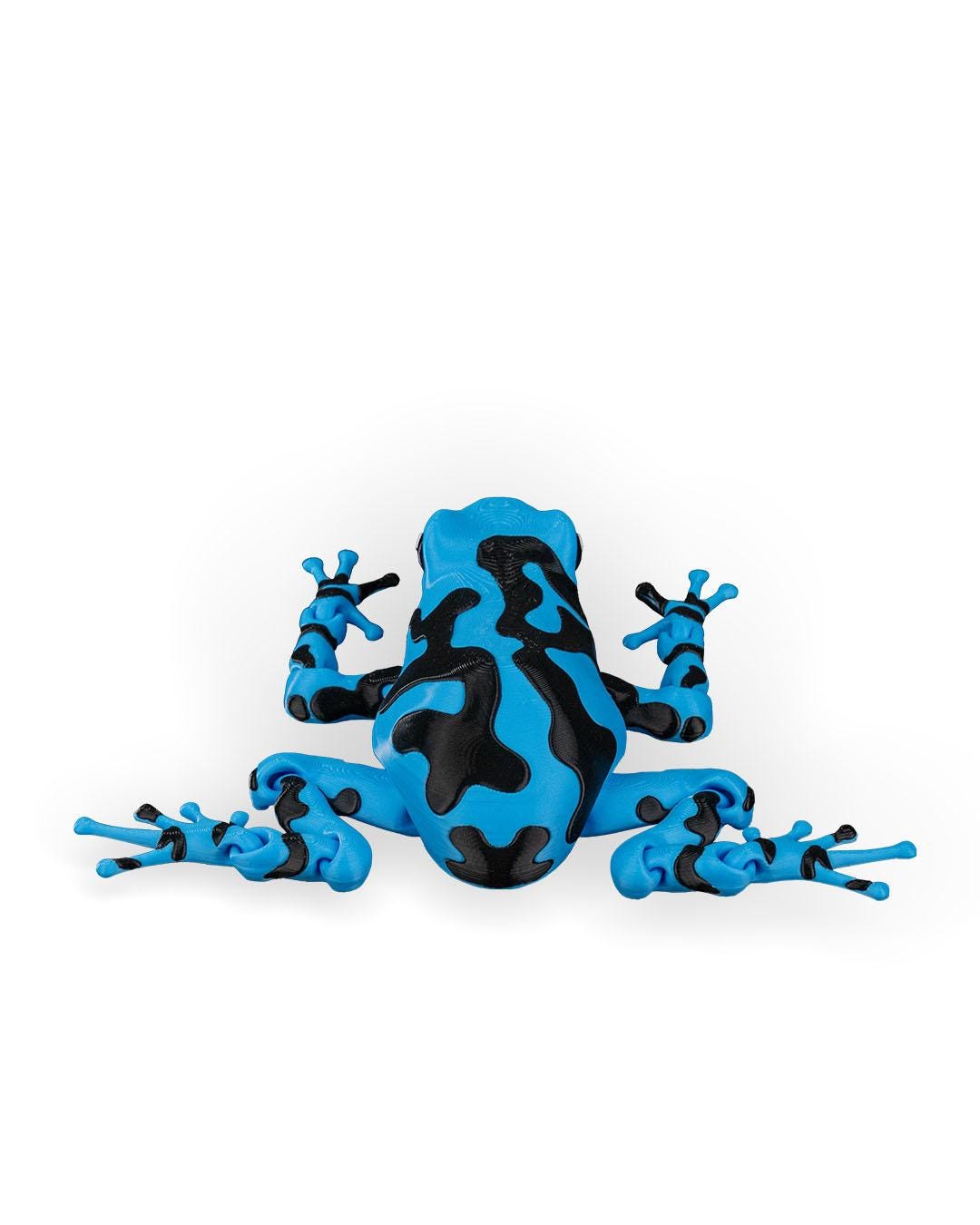 Darcy the Poison Dart Frog Toy - Articulated Frog Figurine, Realistic Educational Decor, Kids’ Animal Playset & Collector’s Item