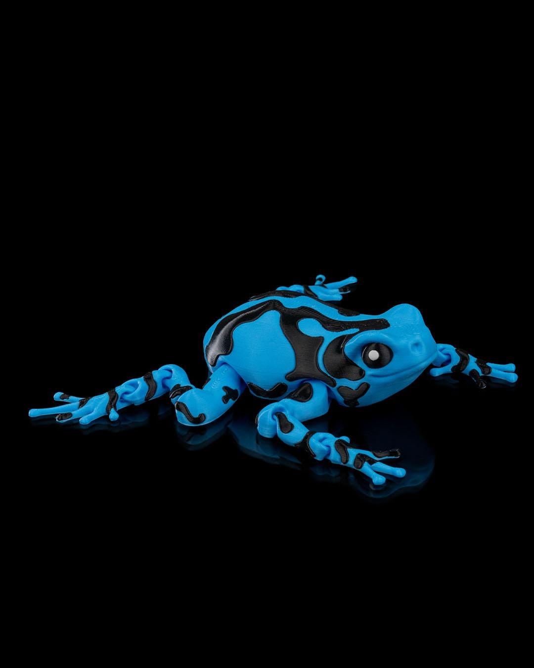 Darcy the Poison Dart Frog Toy - Articulated Frog Figurine, Realistic Educational Decor, Kids’ Animal Playset & Collector’s Item