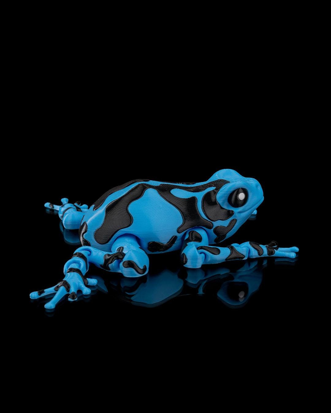 Darcy the Poison Dart Frog Toy - Articulated Frog Figurine, Realistic Educational Decor, Kids’ Animal Playset & Collector’s Item