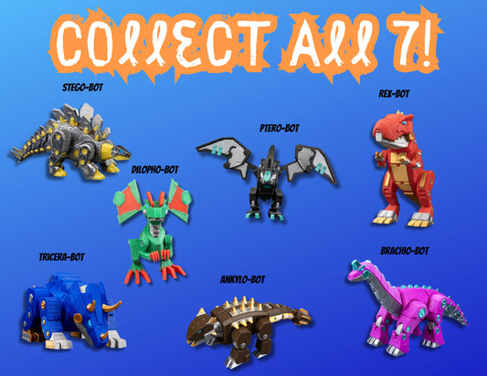 Mystery Robot Dino Surprise Egg – 3D Printed Articulated Dinosaur Toy, Collectible DIY Puzzle, STEM Gift for Kids & Dino Fans