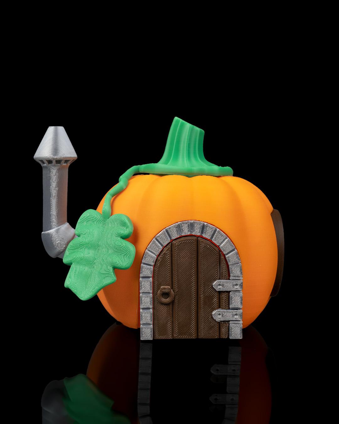 3D Printed Enchanted Pumpkin – Fantasy Decor, DIY Hobby Kit, Garden Display, Tabletop Game Prop & Seasonal Decor