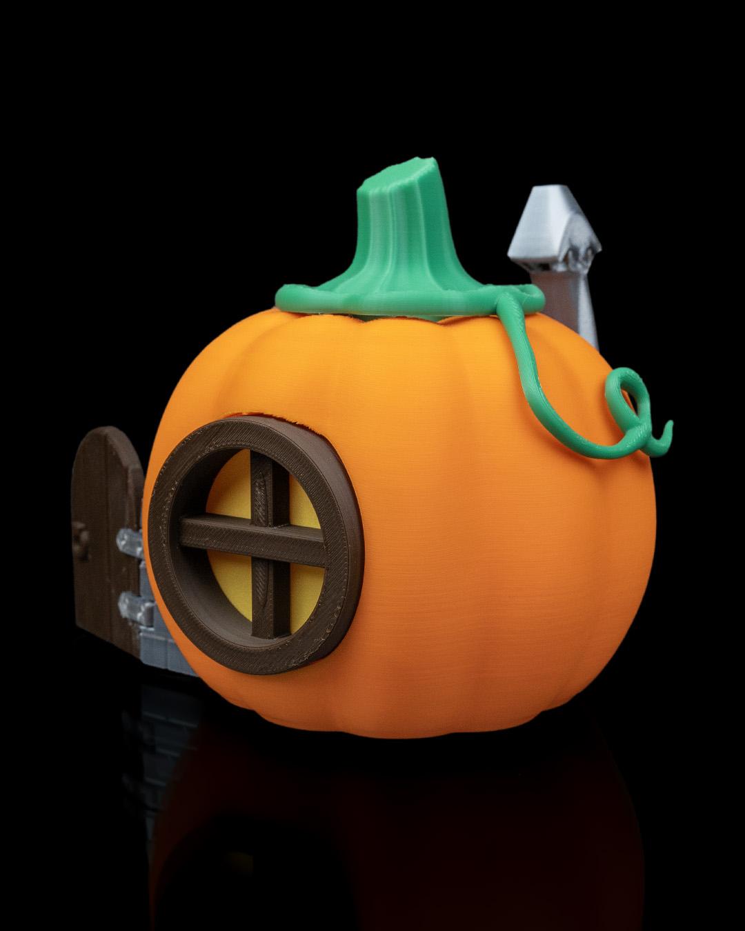 3D Printed Enchanted Pumpkin – Fantasy Decor, DIY Hobby Kit, Garden Display, Tabletop Game Prop & Seasonal Decor