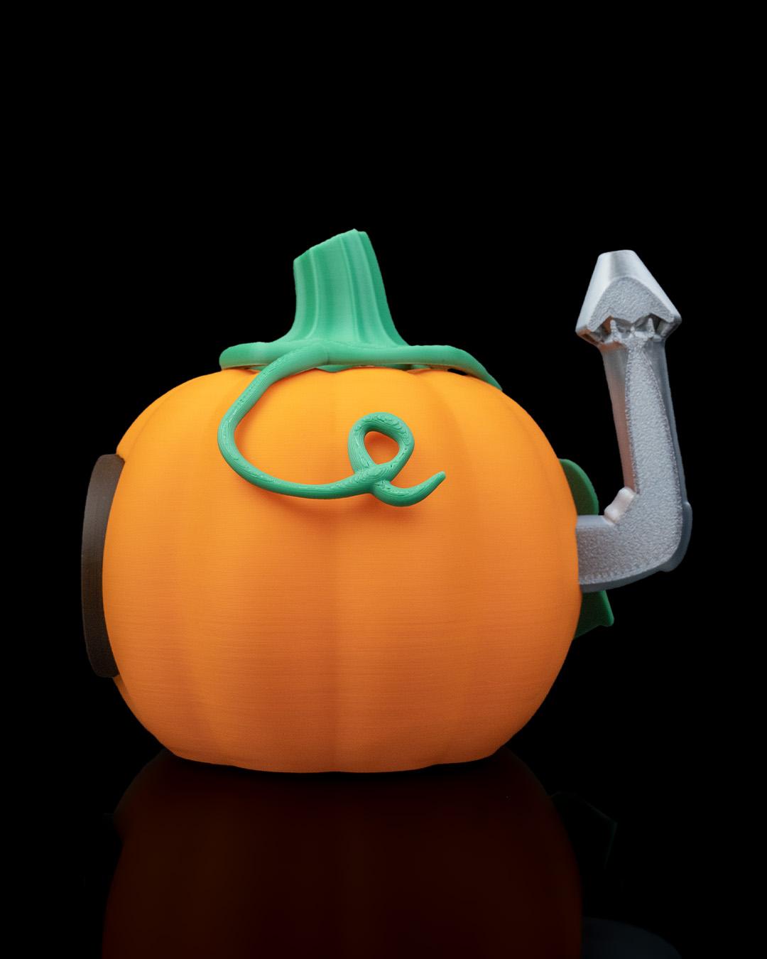 3D Printed Enchanted Pumpkin – Fantasy Decor, DIY Hobby Kit, Garden Display, Tabletop Game Prop & Seasonal Decor