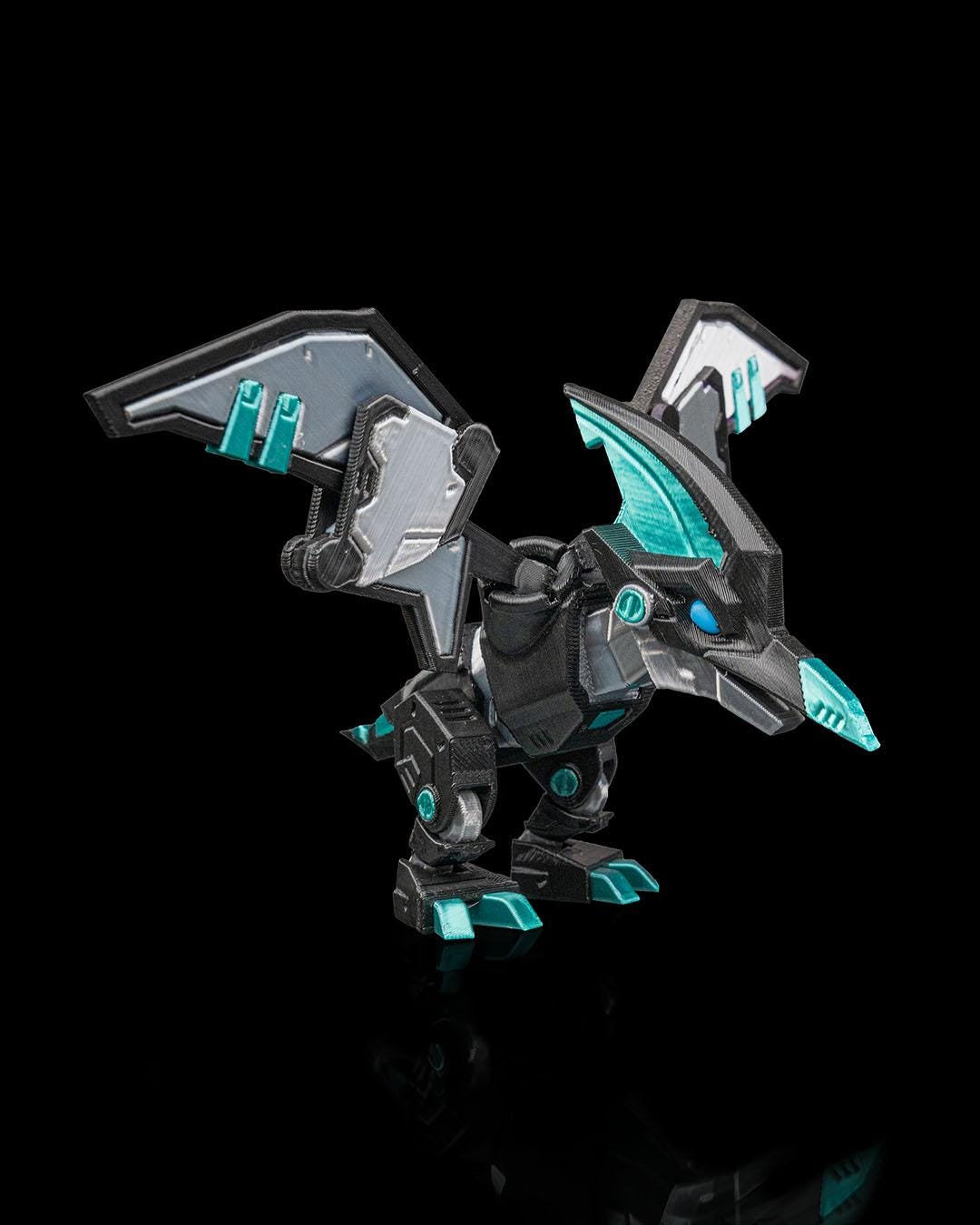 Mystery Robot Dino Surprise Egg – 3D Printed Articulated Dinosaur Toy, Collectible DIY Puzzle, STEM Gift for Kids & Dino Fans