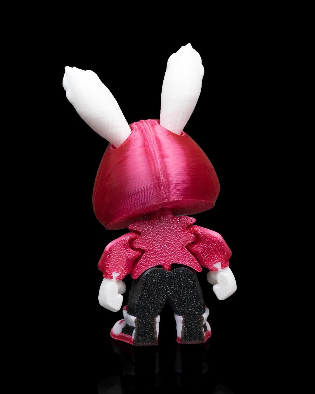 Hoodie Hopper– 3D Printed Articulated Bunny Dinosaur Toy & Keychain (Copy)