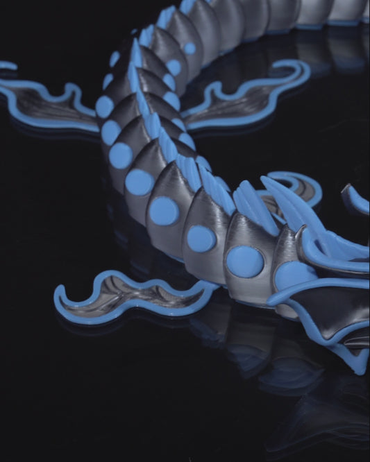 The Abyssal Tide – 3D Printed Articulated Dragon